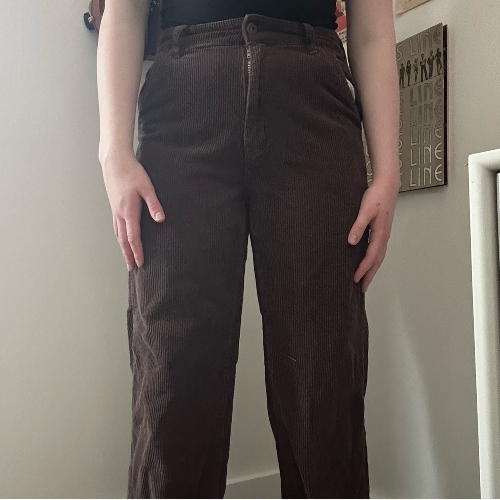 brown corduroy pants from cotton on